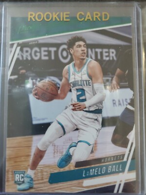 2020-21 Panini Chronicles Prestige Green #72 LaMelo Ball RC Rookie HORNETS