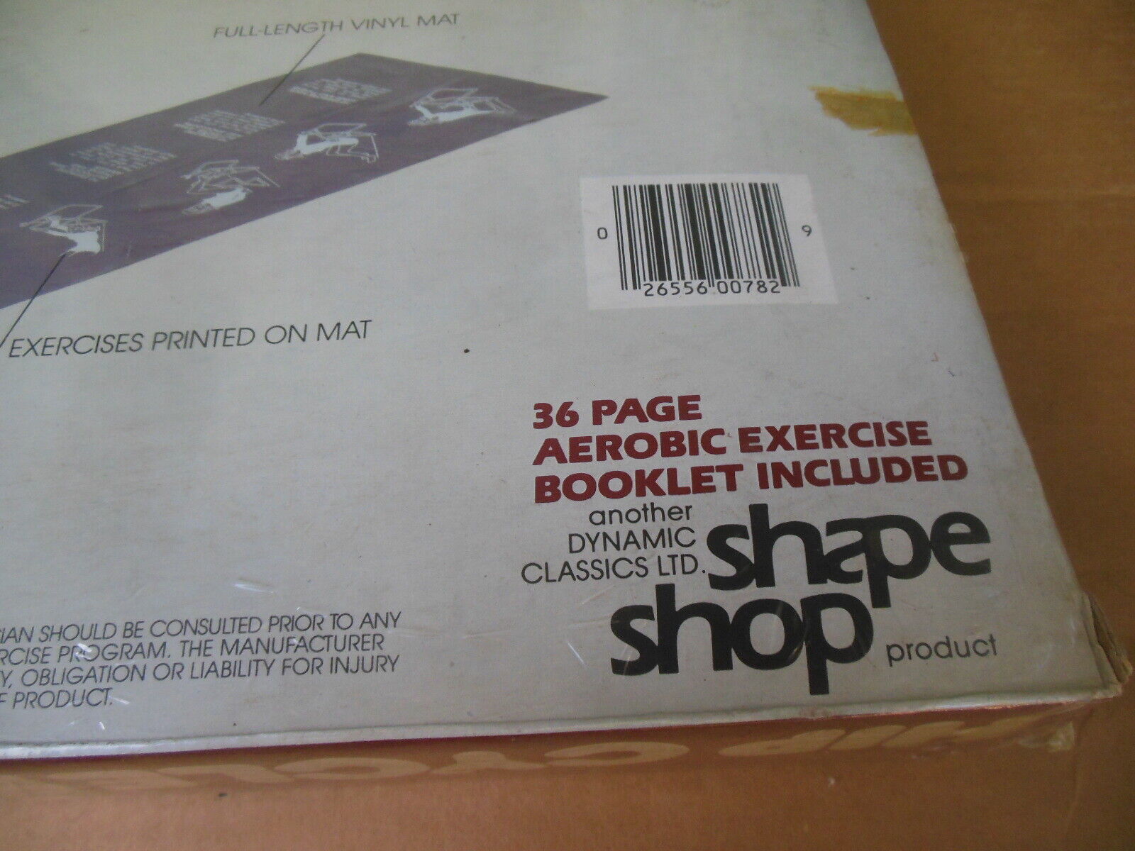 Vintage 80s Fitness Exercise Machine Shape Shop Hip Cycle Sealed in Box