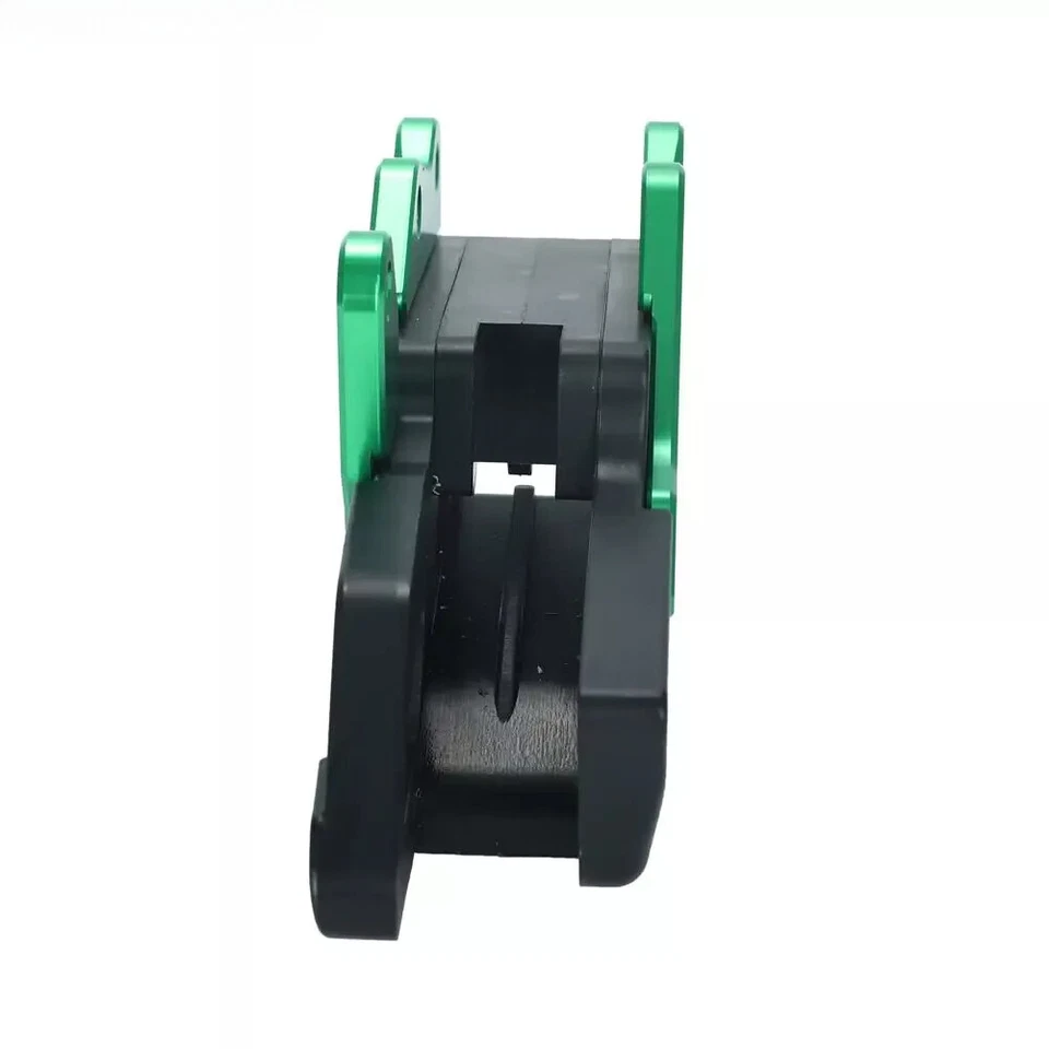 Protector de guía de cadena CNC verde para Kawasaki KX 250F 450F KX250F KX450F Foto 3 de 4