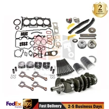 Fit HYUNDAI KIA 2.4L G4KJ Engine Rebuild Kits Crankshaft Con Rods Timing Kit US