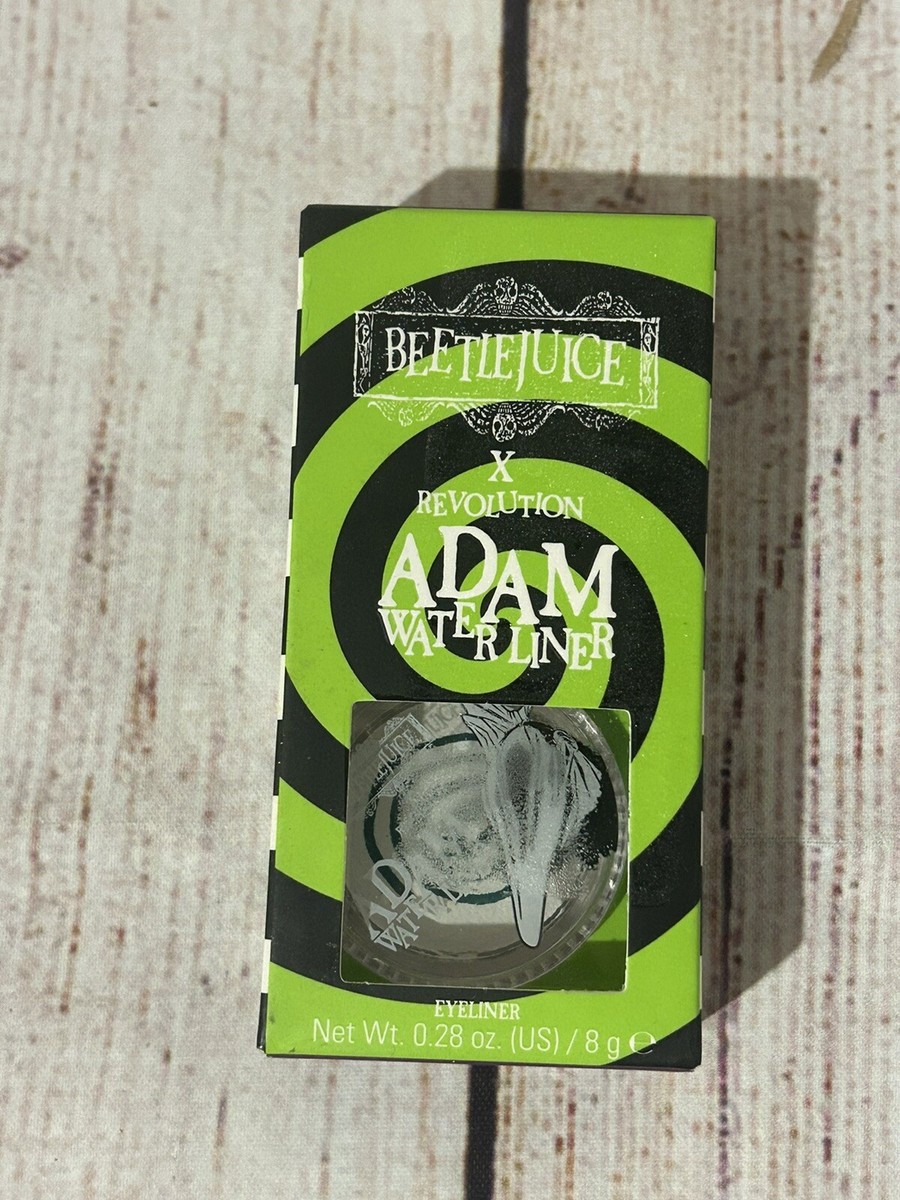 Beetlejuice X Revolution Cosmetic Makeup Eyeliner Adam Water Liner