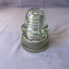 Insulator Hemingray Vintage No 19 Clear Glass Made In USA
