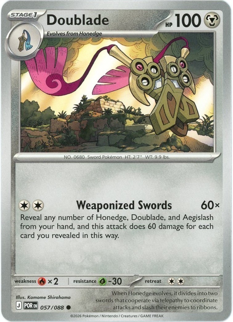 Doublade - 057/088 - Perfect Order - NM/M