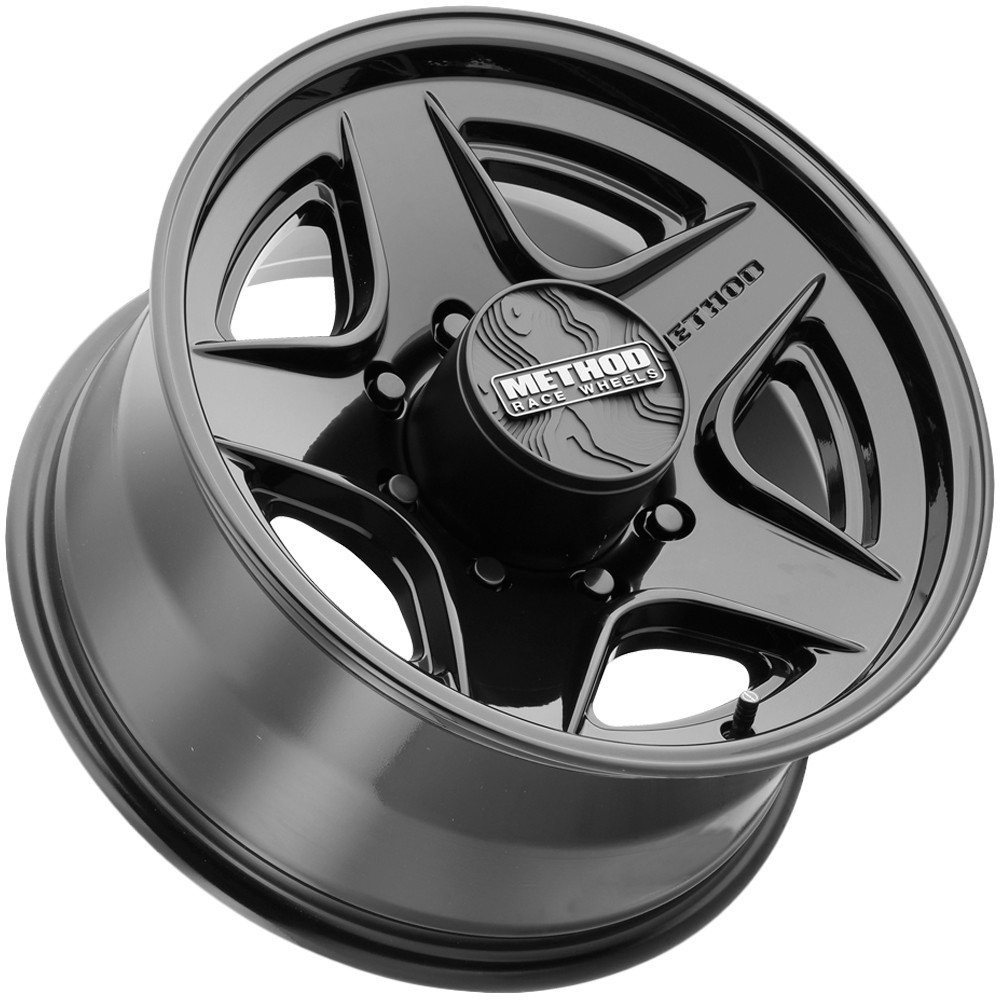 (Set of 4) Method MR319 20x9 8x180 +18mm Gloss Black Wheels Rims 20 ...