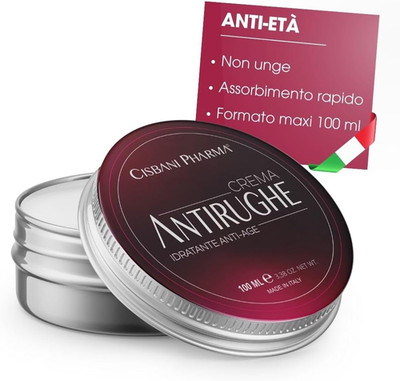 CISBANI PHARMA - Anti-Falten Feuchtigkeitsspendende Anti-Age Gesichtscreme 100 ml - mit Coenzym Q1