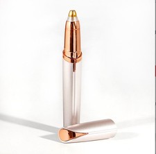 USB Eyebrow Trimmer for Women Painless Hair Remover LED Gentle Rechargeable