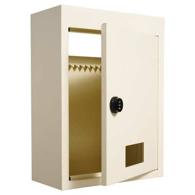Through The Wall Drop Box, Heavy Duty Steel Through the Wall Mailbox with 2.8