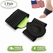 Arch Support Foot Pad Pain Relief Cushioned Foot Plantar Fasciitis Shoe Insoles