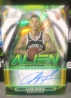 2025-26 Topps Chrome Cosmic Basketball Egor Demin Gold Alien Auto RC /50