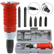 Cacciavite a percussione punte piatte punte a croce attacco quadrato 1/2"