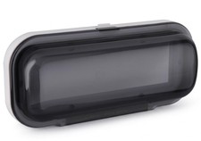Water Resistant Marine Stereo Cover Smoke Colored Heavy Duty Boat Radio Prot...