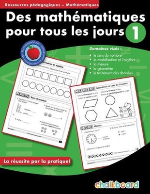 Des Mathematiques Pour Tous Les Jours 1 by Demetra Turnbull Paperback Book