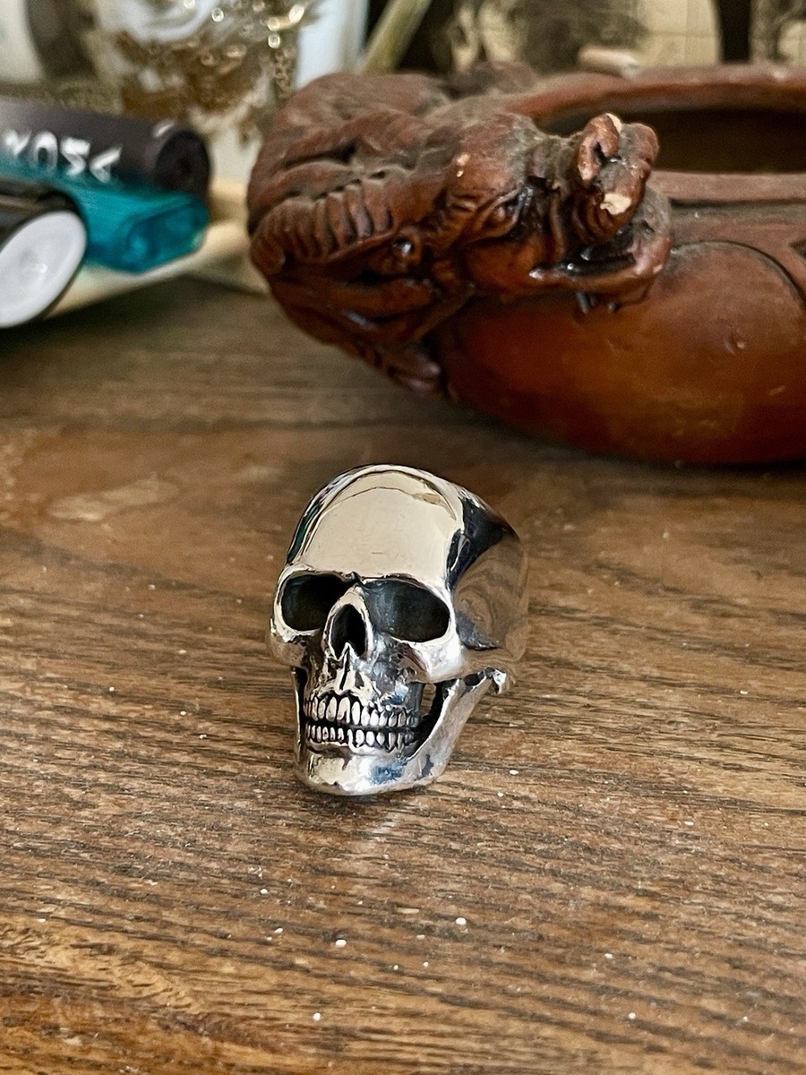 THE GREAT FROG PHANTOM SKULL RING 21 激レア The Great Frog Medium Anatomical Skull Ring Sterling Silver Size