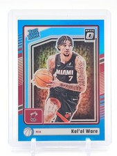 KEL'EL WARE 2024-25 DONRUSS OPTIC RATED ROOKIE AQUA PRIZM /225 #280 HEAT Q3178