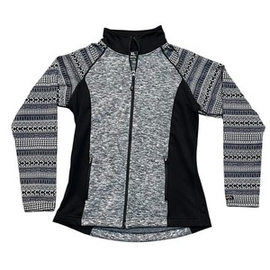 Kerrits Women’s XL EXTRA LARGE Full Zip Jacket Horseshoe Print Equestrian Riding