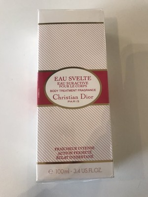 CHRISTIAN DIOR EAU SVELTE 100ML EAU SUR ACTIVE BODY TREATMENT FRAGRANCE OVP Rar