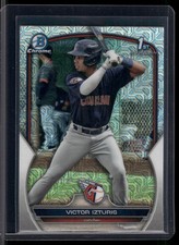 Victor Izturis 2023 1st Bowman Chrome Baseball #BCP-175 Mega Box Mojo Refractor