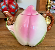 Vintage Chinese Porcelain Cadogen Cherry Teapot