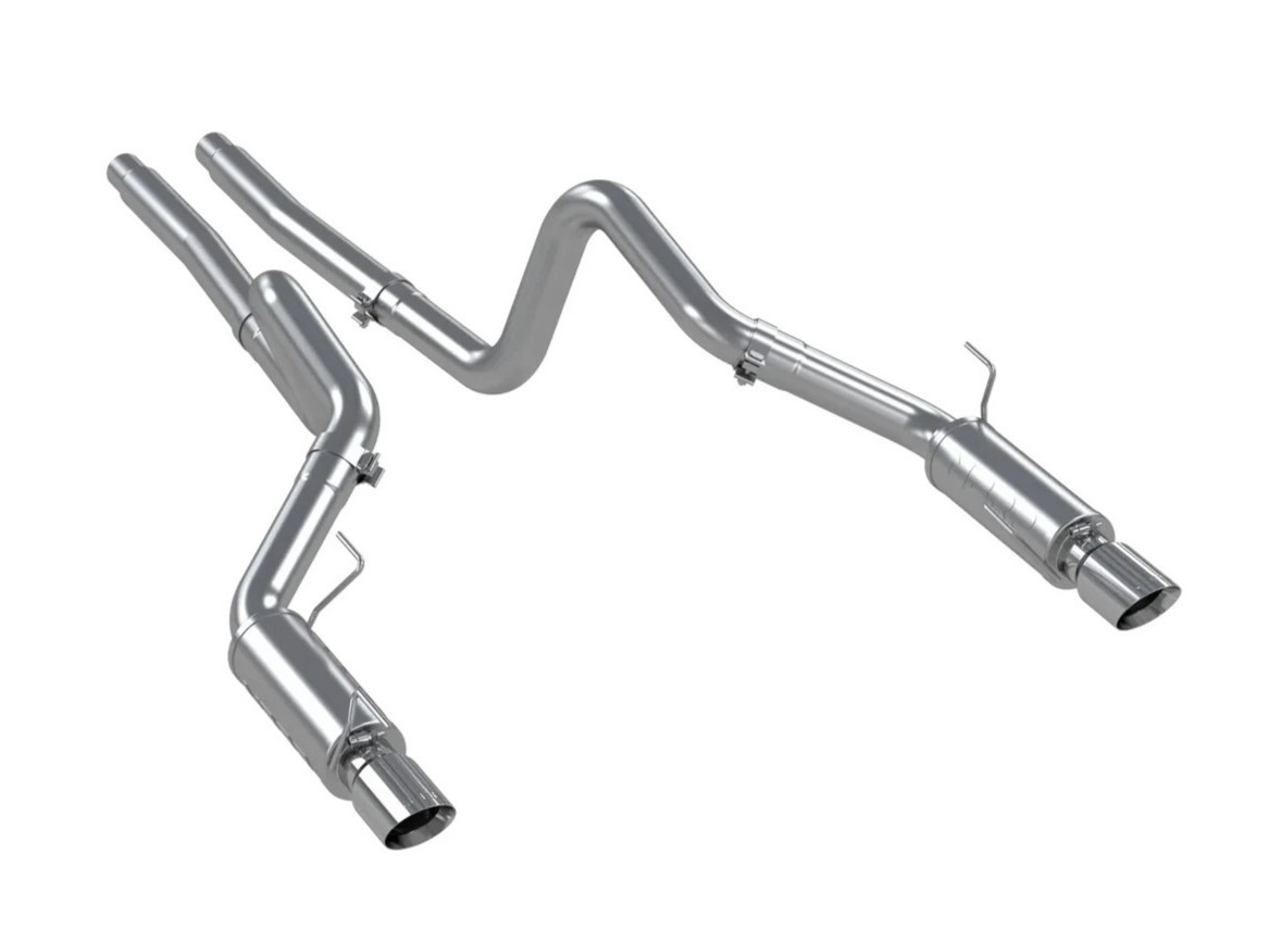 MBRP 3'' Cat-Back Race Profile Dual Rear Exit Exhaust Fits Ford Mustang 4.6L V8