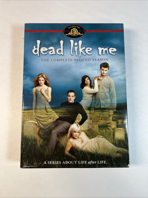 Dead Like Me The Complete Second Season 2 (DVD, 4-Disc Set) Life After Death