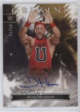 2023 Panini Chronicles WWE Origins Holo Silver 8/25 Duke Hudson Auto 12ih