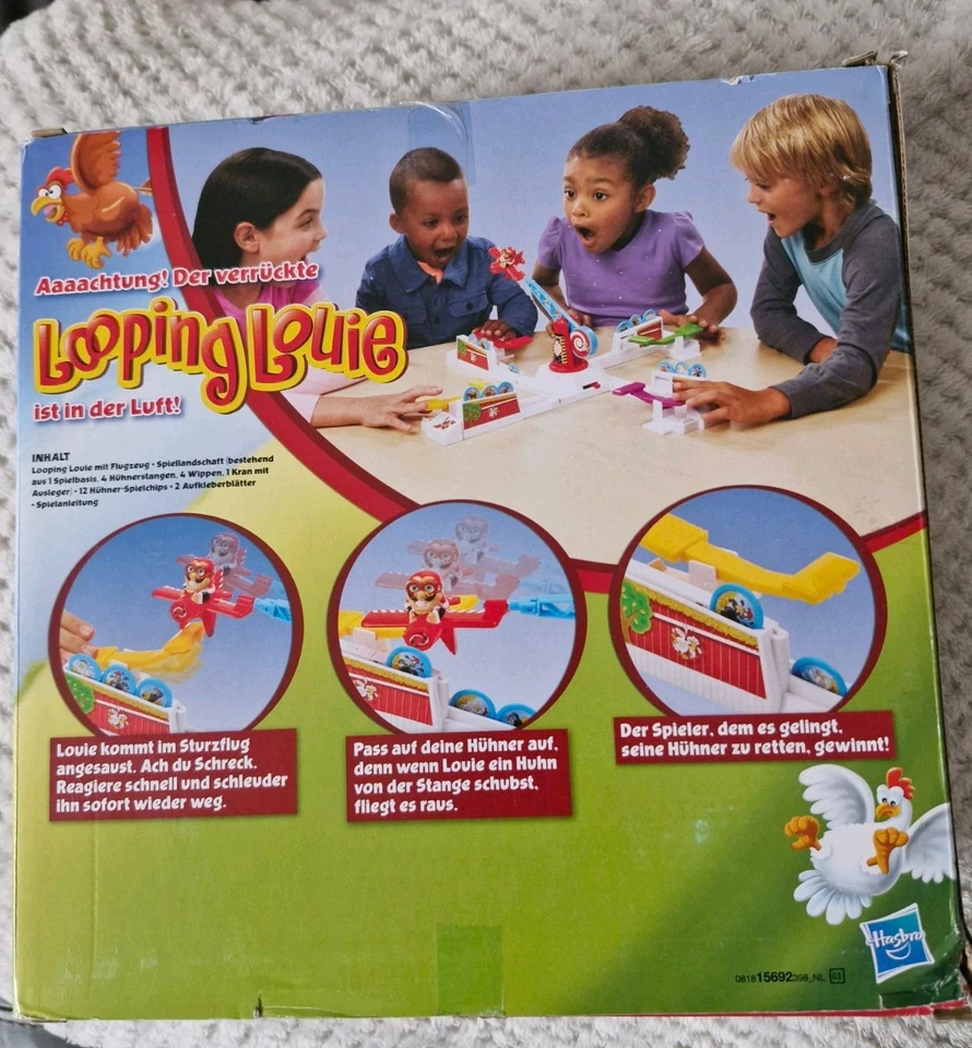 LOOPIN' (Looping) LOUIE GAME : German Import Electronic Edition By Hasbro - New! - Image 2 of 3