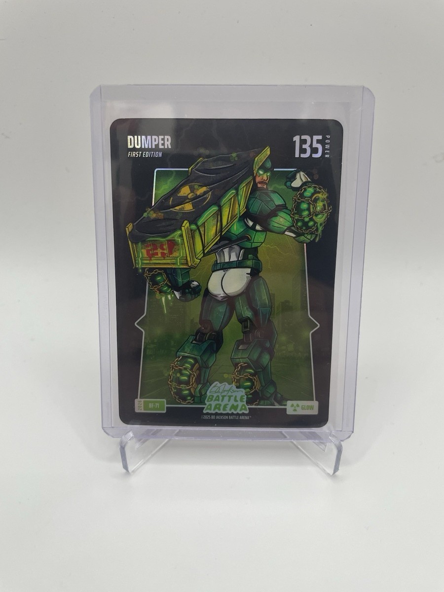 2026 Bo Jackson Battle Arena Glow Battle Foil #BF-71 “Dumper” 1st Edition SP GM