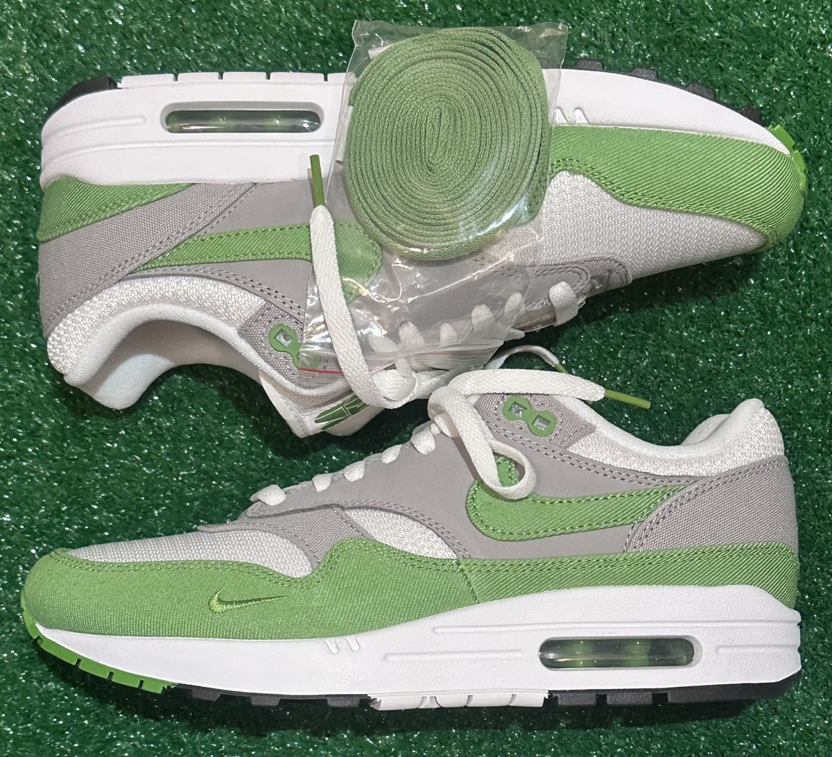 Brand New Nike Air Max 1 Patta Chlorophyll 20th Anniversary Size 8