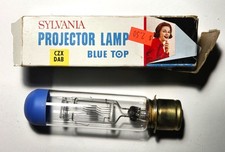 NOS Sylvania Projector Lamp Blue Top CZX DAB 500W 120V Never Used