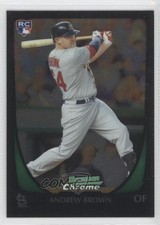 2011 Bowman Draft Chrome Andrew Brown #17 4k8