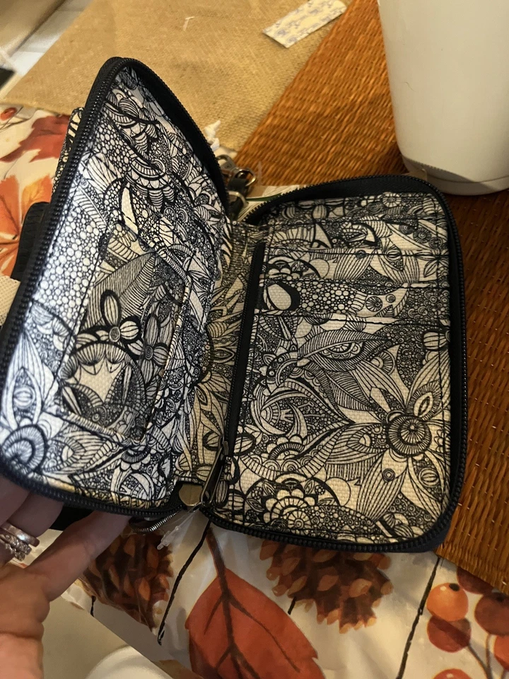 Sakroots Smartphone Muñequera/Brossbody Artist Circle Azul Marino Espíritu Desierto Nuevo con Etiquetas Foto 4 de 4