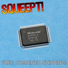 S-PPU2 A 5C78-02 Chip PPU - Super Nintendo SNES Picture Processing Unit -TESTED 