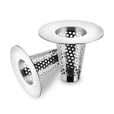 Bathroom Sink Strainers,Small Conical Premium Stainless Steel Porous Hair6076