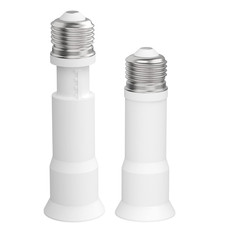 E26 Light Socket Extender 4-Level Extendable, 3.1-4.3In/8-11Cm Extension E26/E27