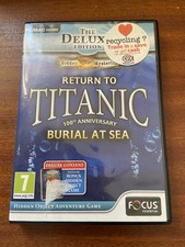Return To Titanic PC DVD Game 100th Anniversary Burial At Sea Deluxe Edition