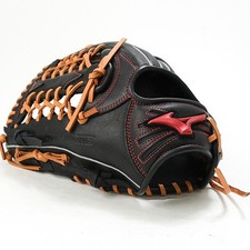 Mizuno Will Drive Red IBE Softball Glove LH Throw Outfield 12in 1AJGS32407 Black
