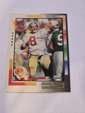 1991 Upper Deck Domino's Pizza Quarterback Challenge Bart Starr Packers