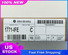 New Factory Sealed AB 1771-IFE /C PLC-5 Analog Input Module Free Shipping