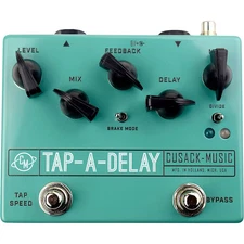 Cusack Music Cusack Music Tap-A-Delay Digital Delay Effects Pedal LN
