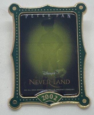 2002 12 Months of Magic Return to Neverland Movie Poster Pin