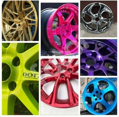 Candy & Chrome Powder Coating Paint - Verschiedene selbst wählbare Farben,...