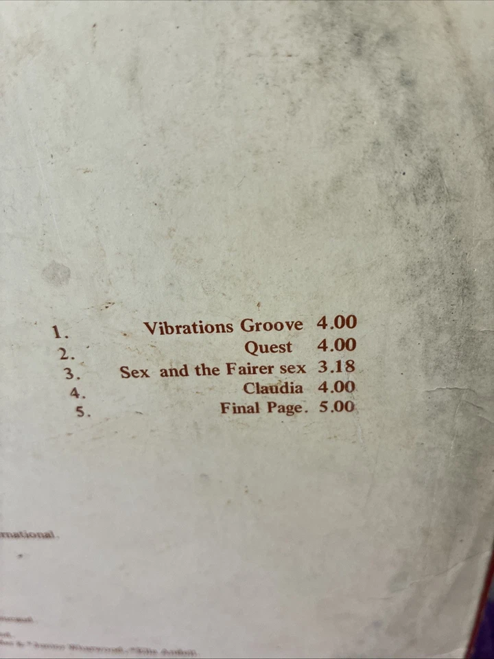 LP LORD SHORTY & THE VIBRATIONS INTERNATIONAL - "SOKAH"  SEMP LBL MINT- - Image 4 of 4