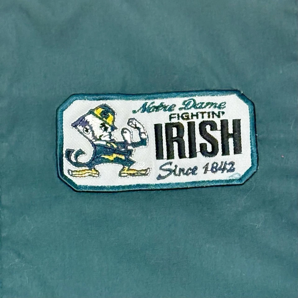 Vintage Zephyr Apparel Notre Dame Fighting Irish Bowling-Style Button-Up Shirt - Image 3 of 4