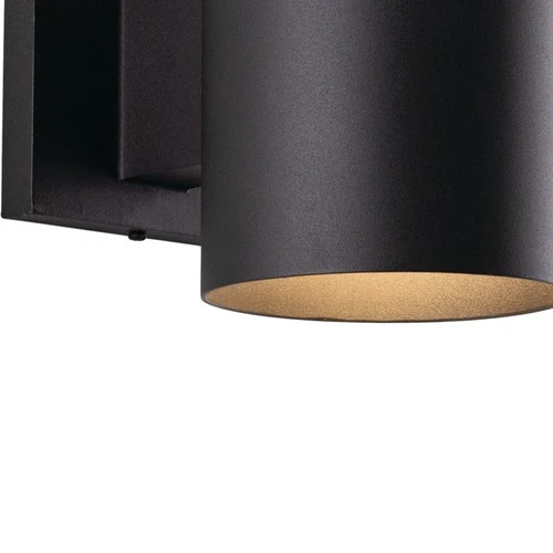 Vaxcel Lighting CO-OWD050 Chiasso 7" Tall Outdoor Wall Sconce - Brass - Picture 8 of 12