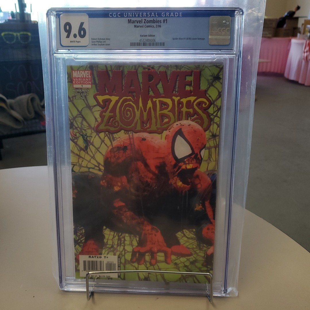 アメコミ MARVEL ZOMBIE SPIDER-MAN Marvel Zombies #1 (2006) Marvel CGC 9.6 White Spider-Man #1