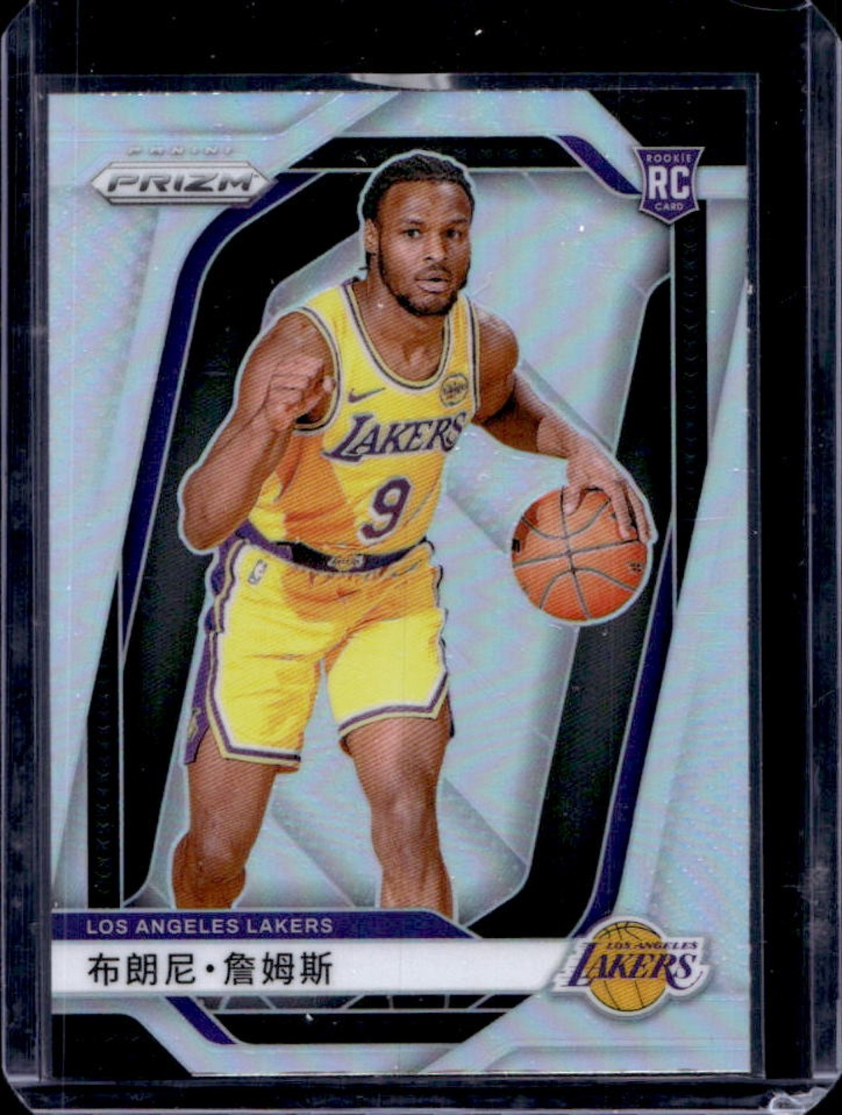 2024-25 Prizm Bronny James Jr. RC China Variation #243 Lakers