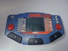 Vintage 1995 Jeopardy Handheld Game by Tiger Electronics - TESTED With Cartridge