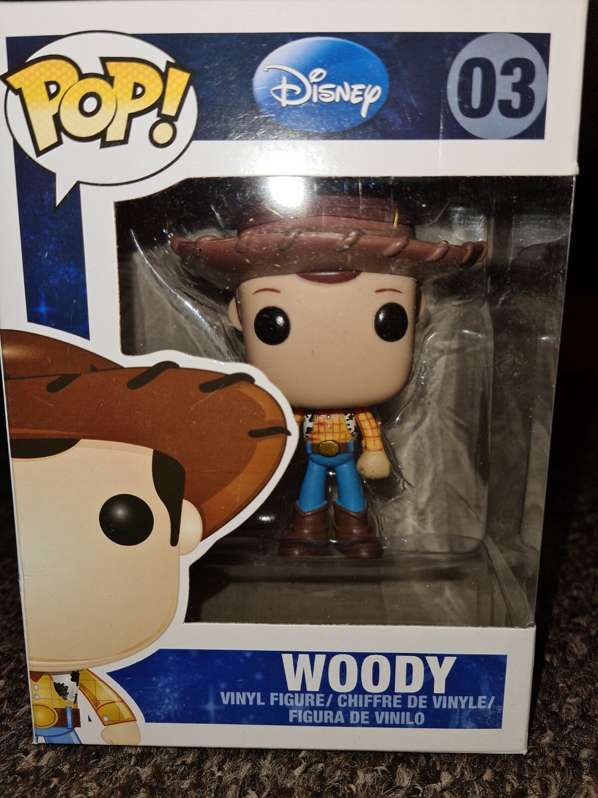 Funko Pop! Películas De Vinilo De Disney Woody #03 De Toy Story De Pixar