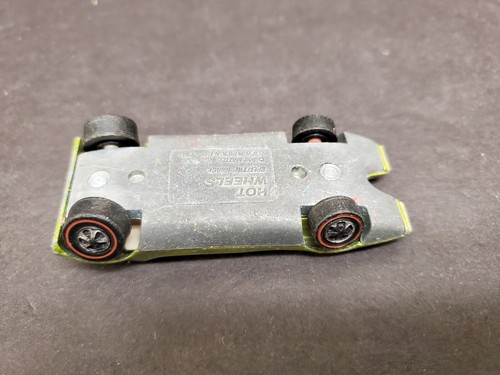 1968 Hot Wheels SPLITTIN IMAGE Redlines Lime Green 1:64 Auto Vintage Diecast - Bild 16 von 17