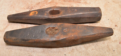 Rare Plumb 8 lb railroad spike hammer GTR RR pick axe collectible vintage tools